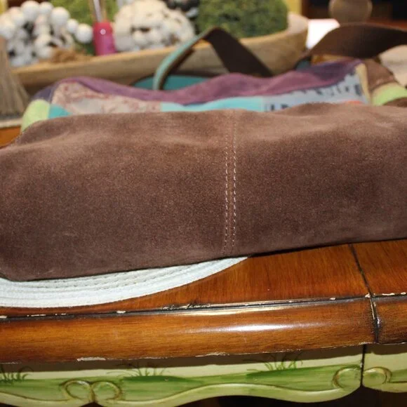 Lucky Brand Leather Crossbody purse BOHO LOOK! - Picture 4 of 14